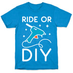 Ride Or DIY Pair 1/2 T-Shirt