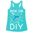 Ride Or DIY Pair 1/2 Racerback Tank
