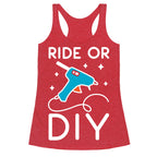 Ride Or DIY Pair 1/2 Racerback Tank