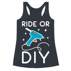 Ride Or DIY Pair 1/2 Racerback Tank