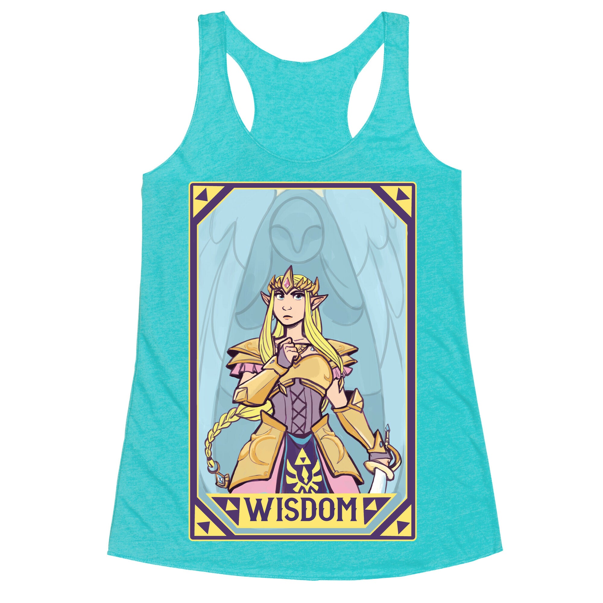 Wisdom - Zelda Racerback Tank