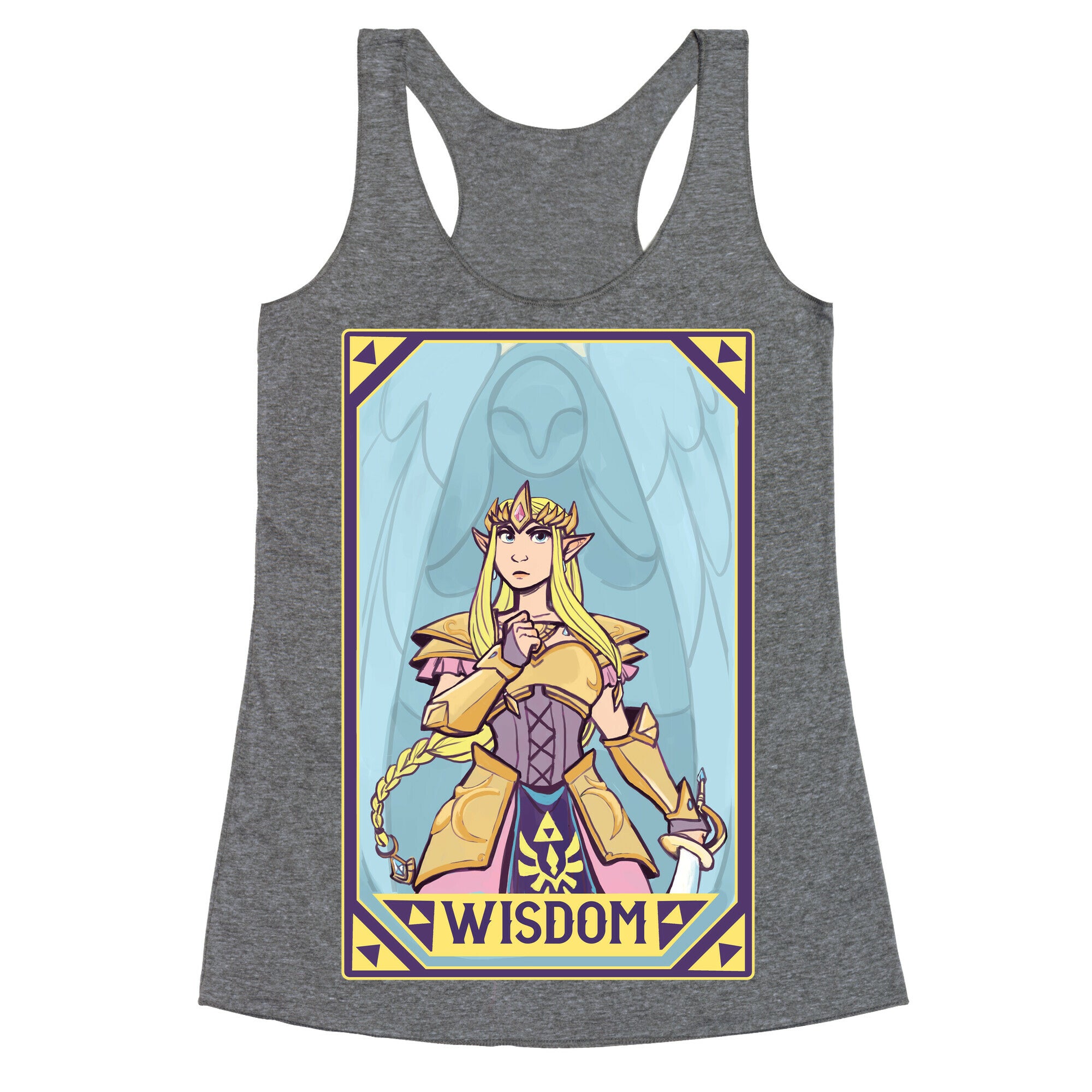 Wisdom - Zelda Racerback Tank