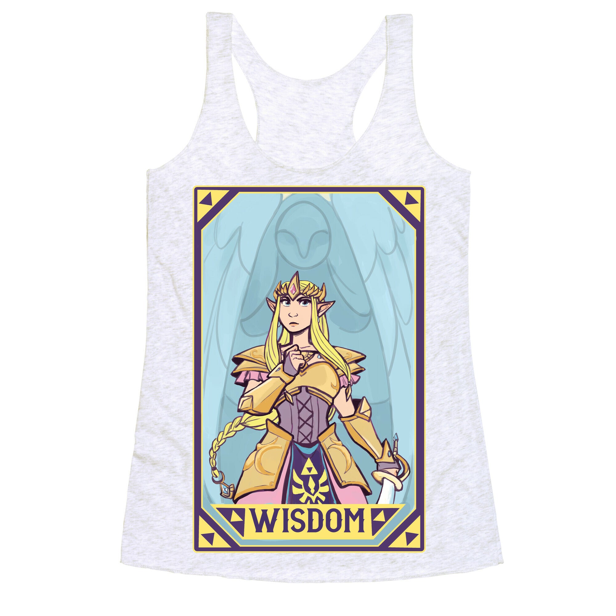 Wisdom - Zelda Racerback Tank