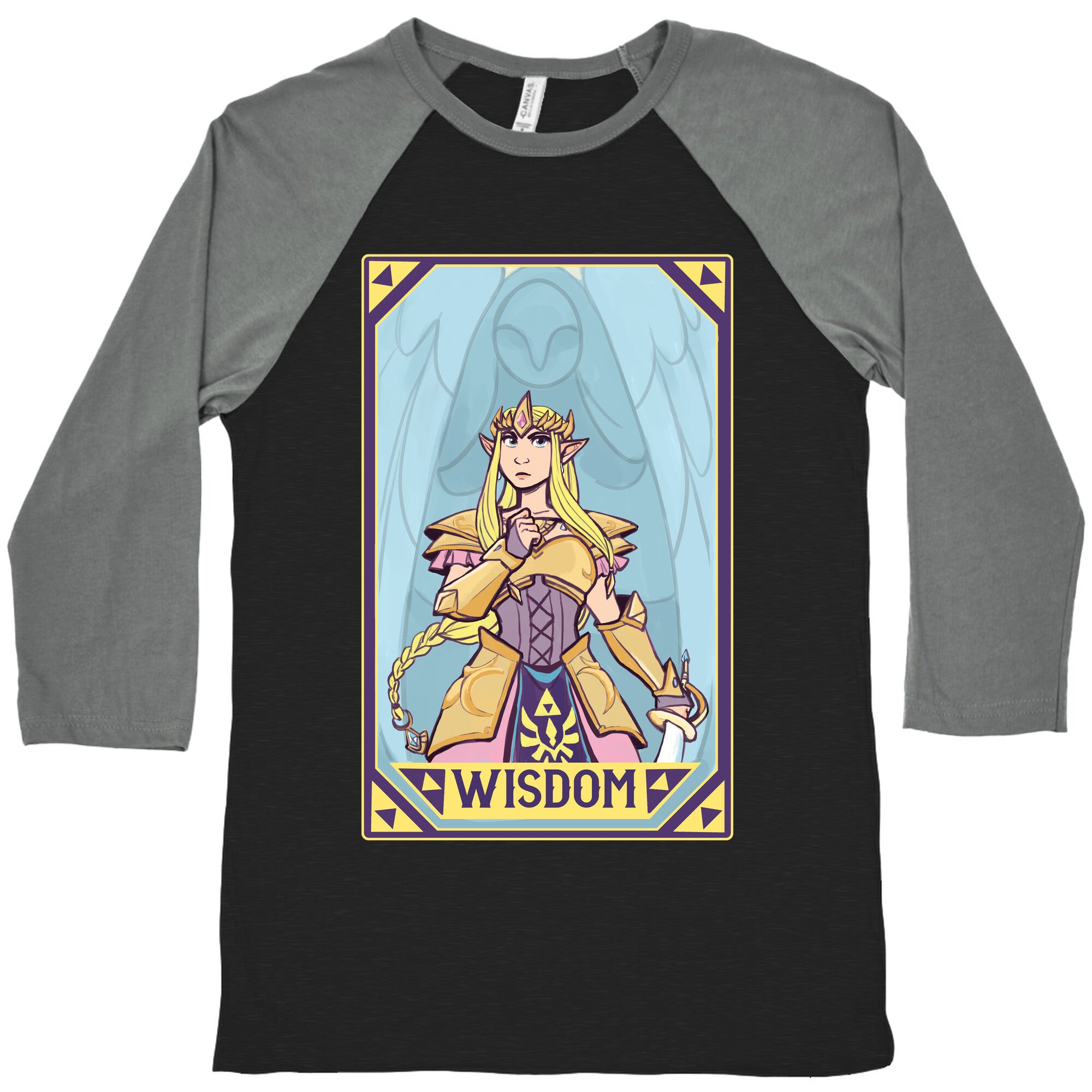 Wisdom - Zelda Baseball Tee