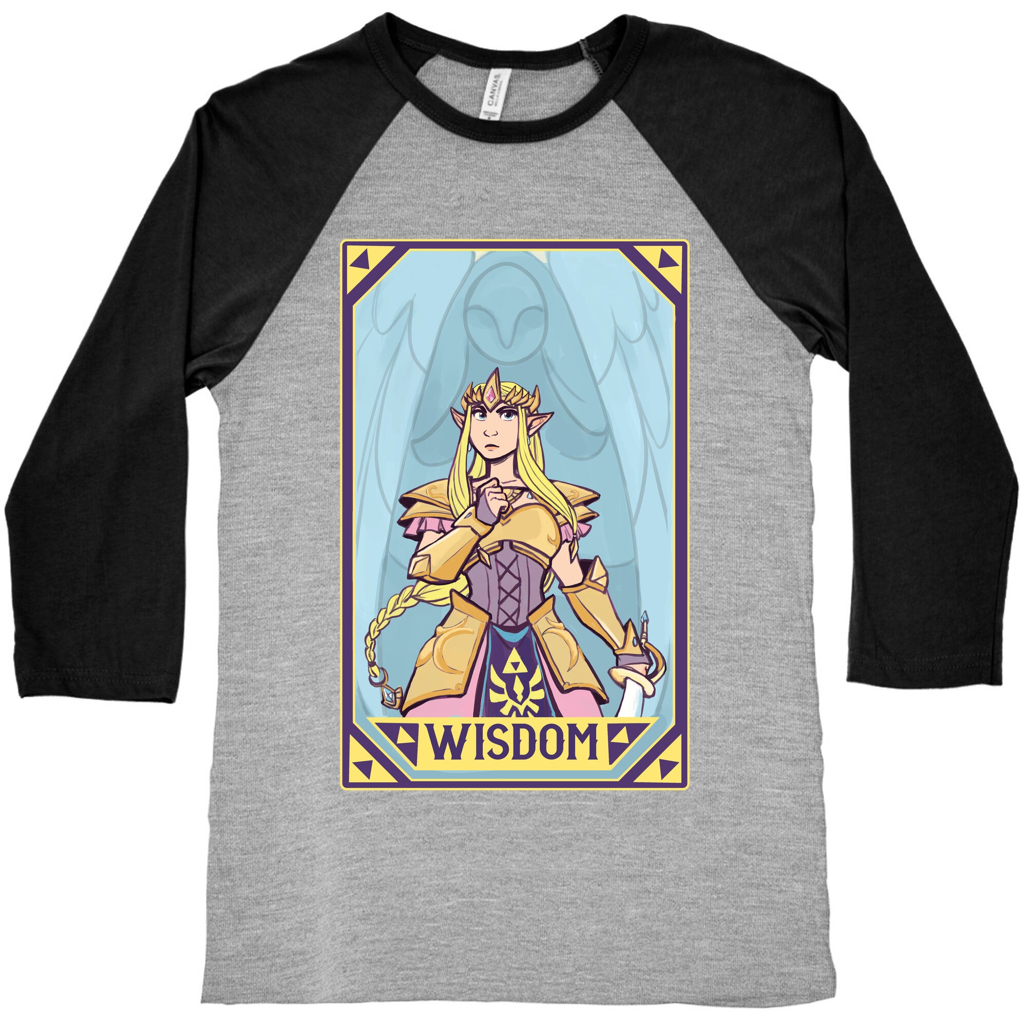 Wisdom - Zelda Baseball Tee