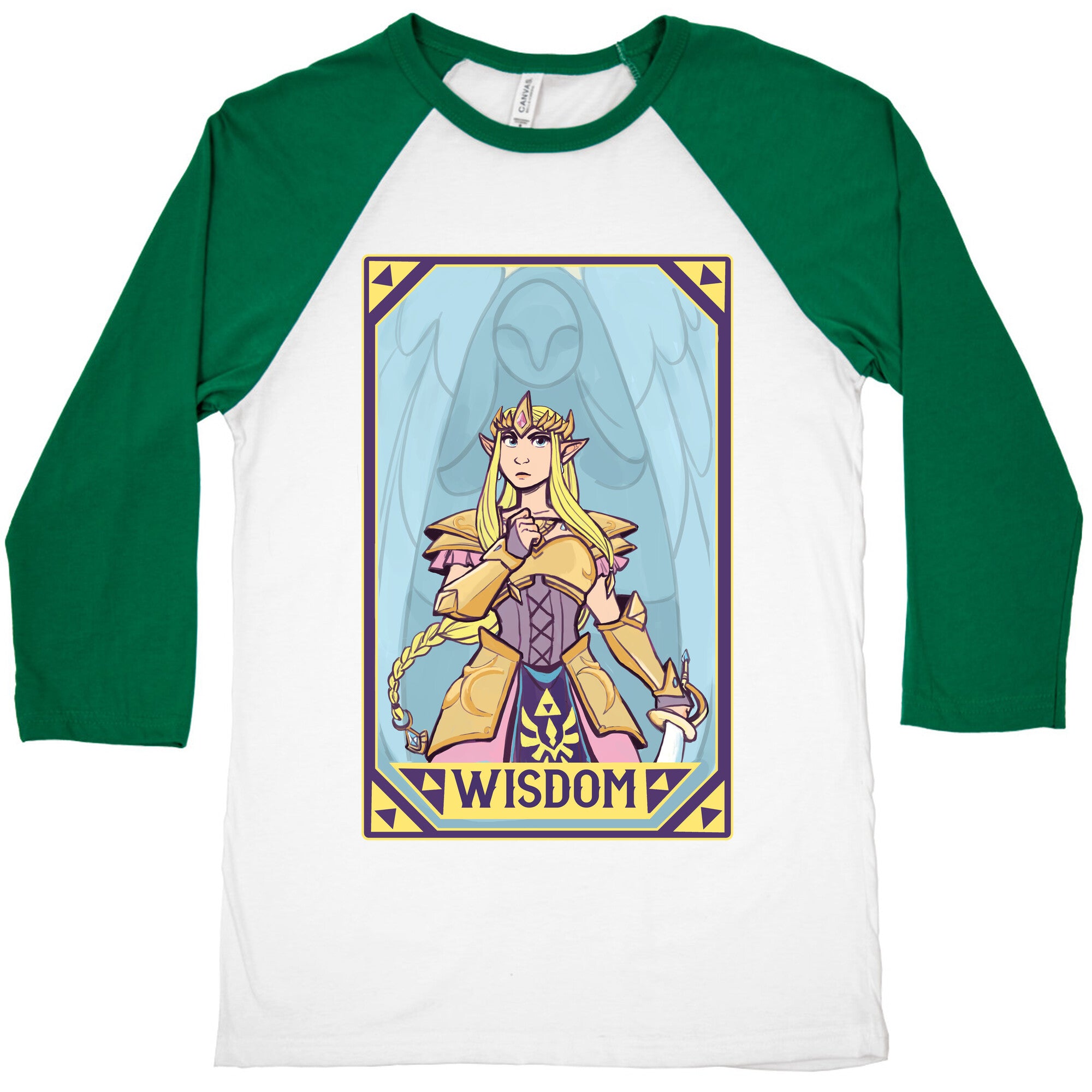 Wisdom - Zelda Baseball Tee