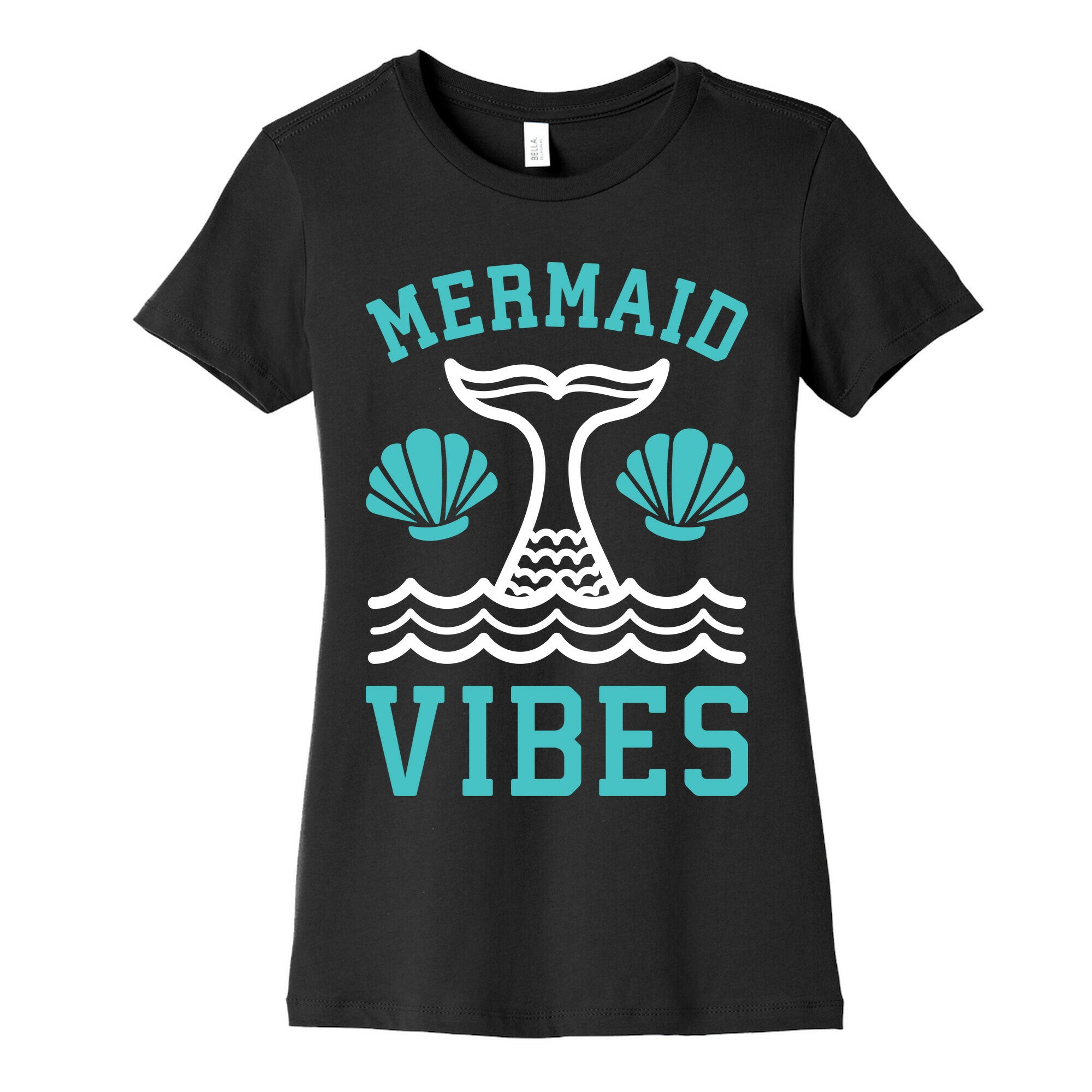 Mermaid Vibes Women's Cotton Tee