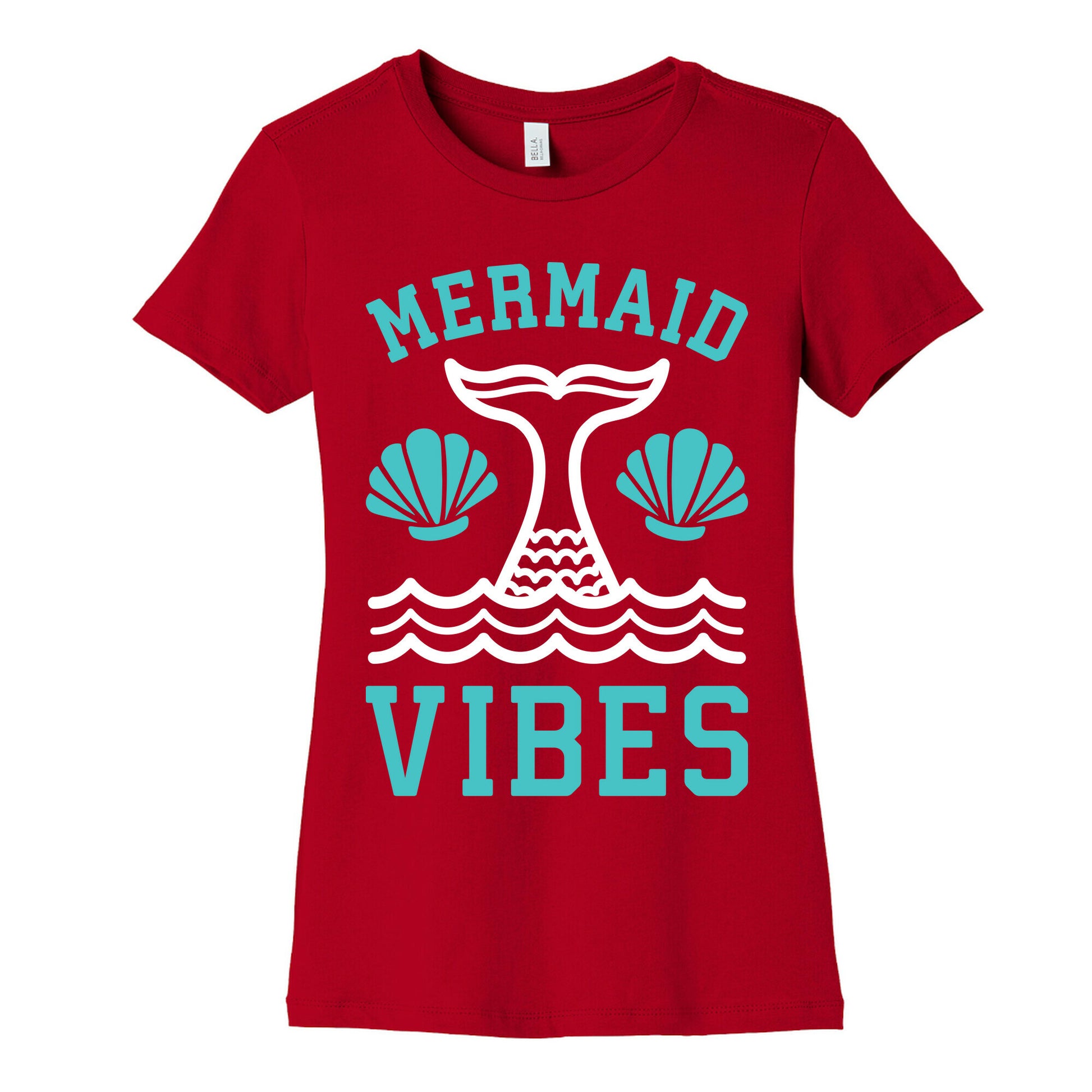Mermaid Vibes Women's Cotton Tee