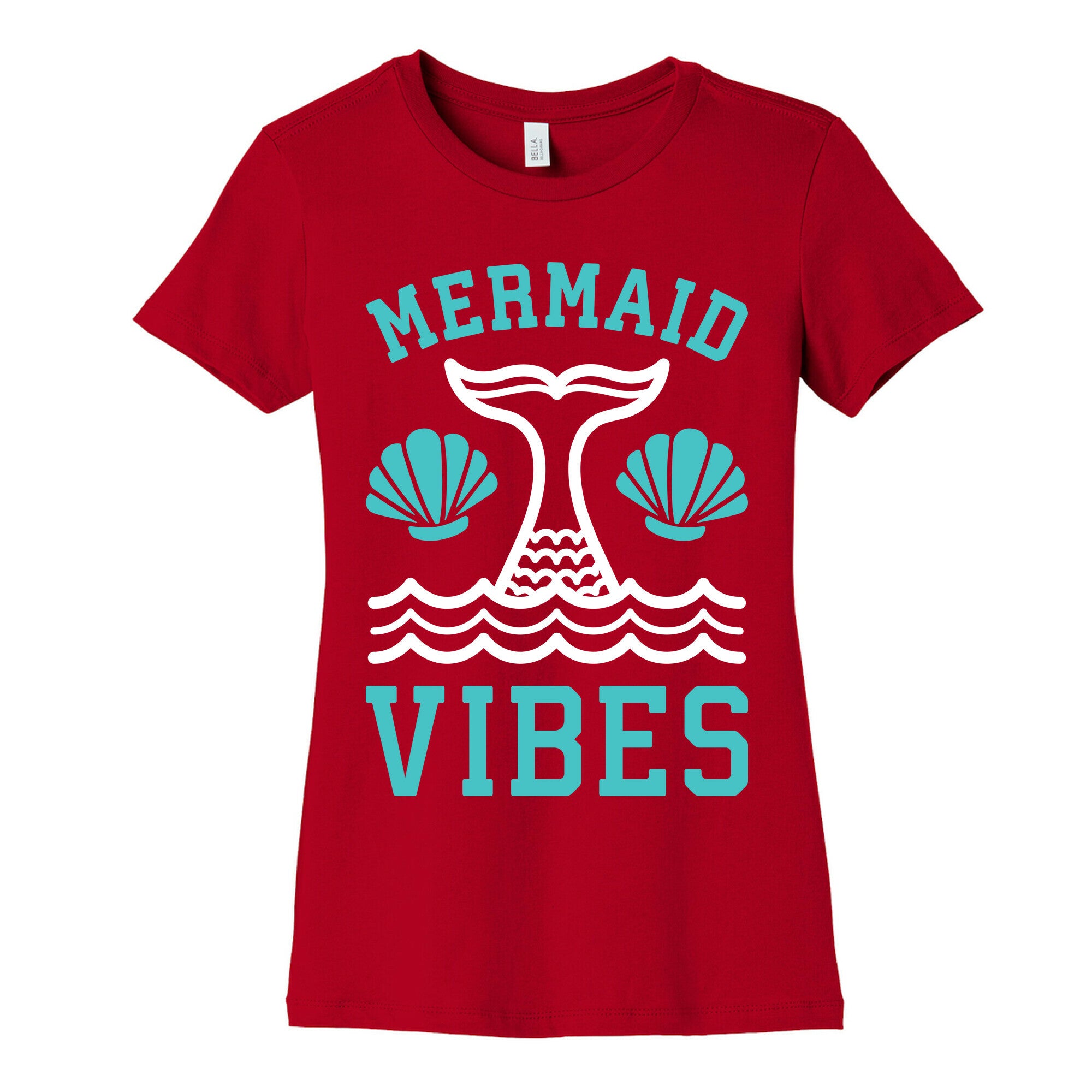 Mermaid Vibes Women's Cotton Tee