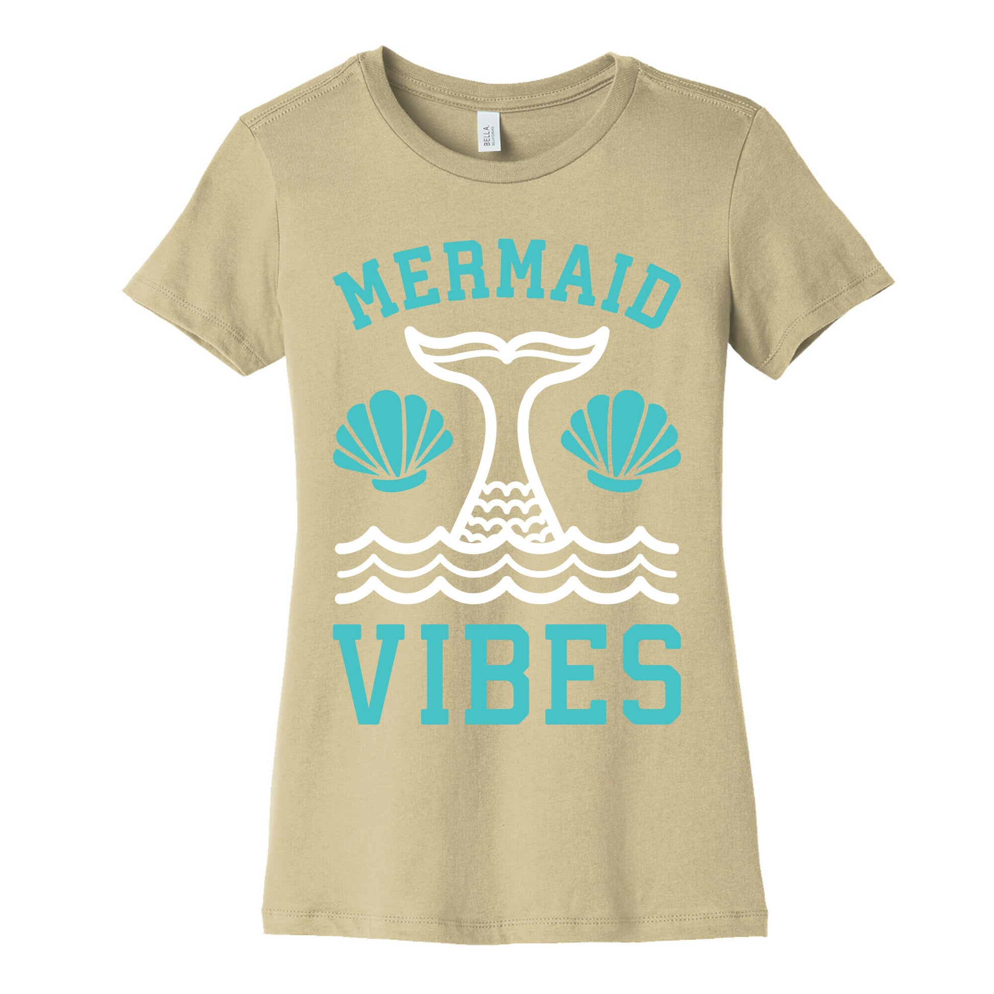 Mermaid Vibes Women's Cotton Tee