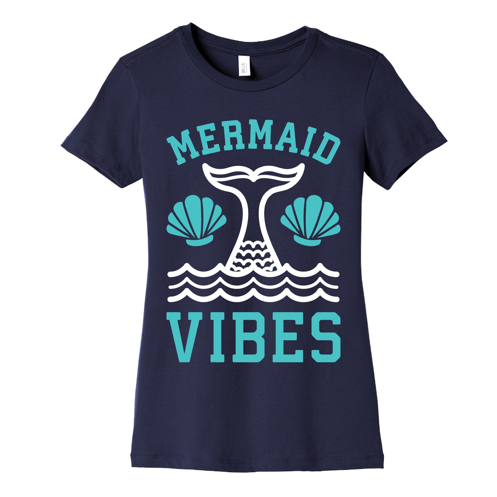 Mermaid Vibes Women's Cotton Tee