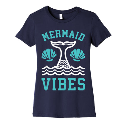 Mermaid Vibes Women's Cotton Tee