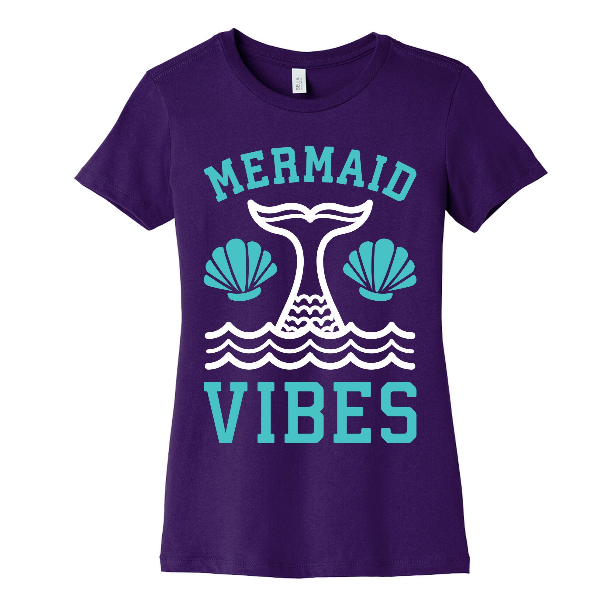 Mermaid Vibes Women's Cotton Tee