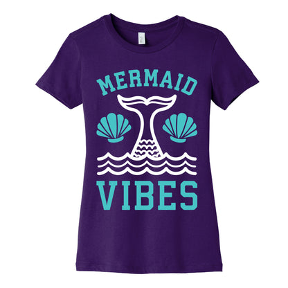 Mermaid Vibes Women's Cotton Tee