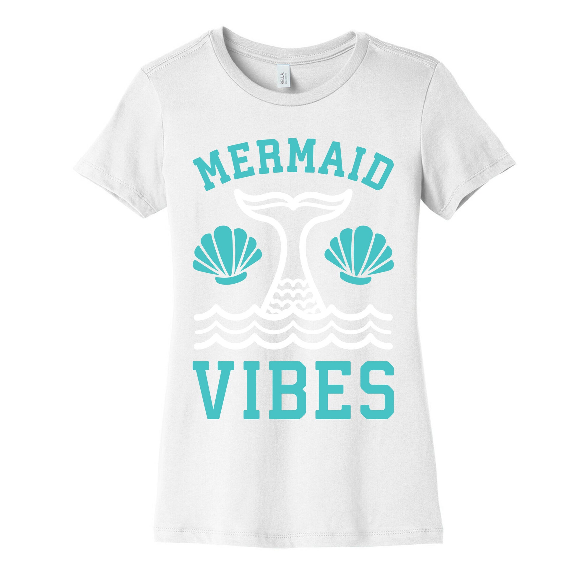 Mermaid Vibes Women's Cotton Tee
