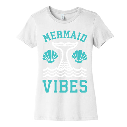 Mermaid Vibes Women's Cotton Tee