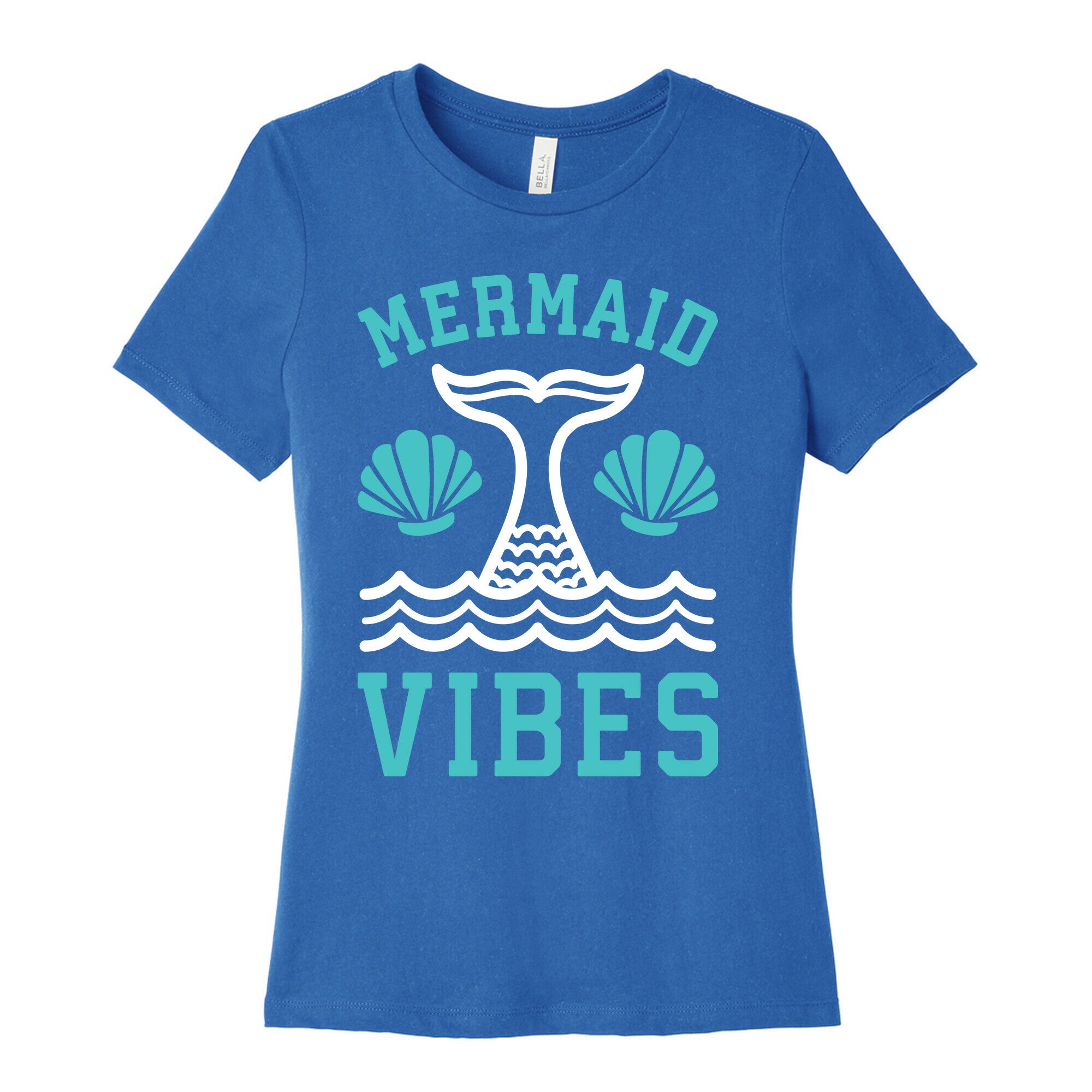 Mermaid Vibes Women's Cotton Tee