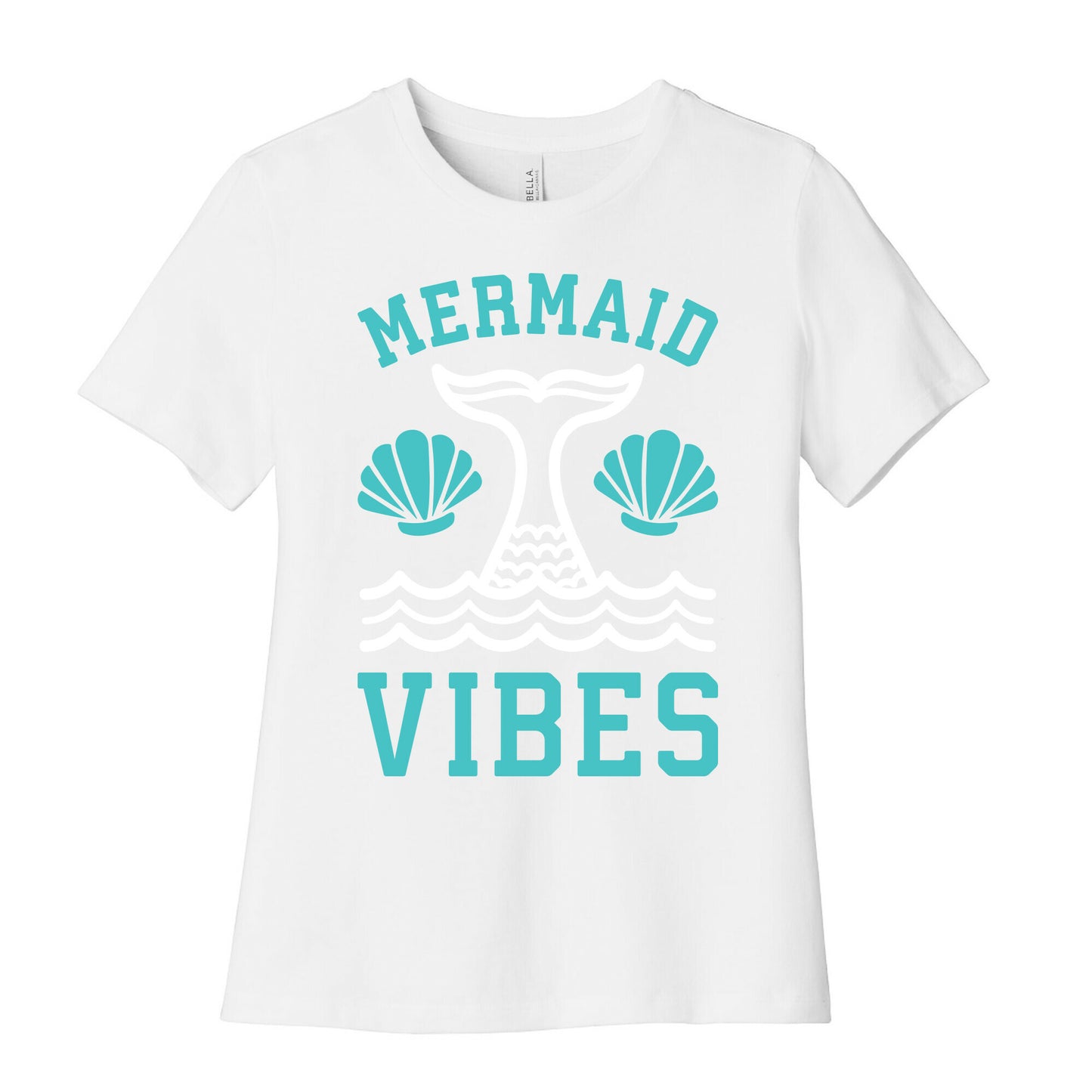 Mermaid Vibes Women's Cotton Tee