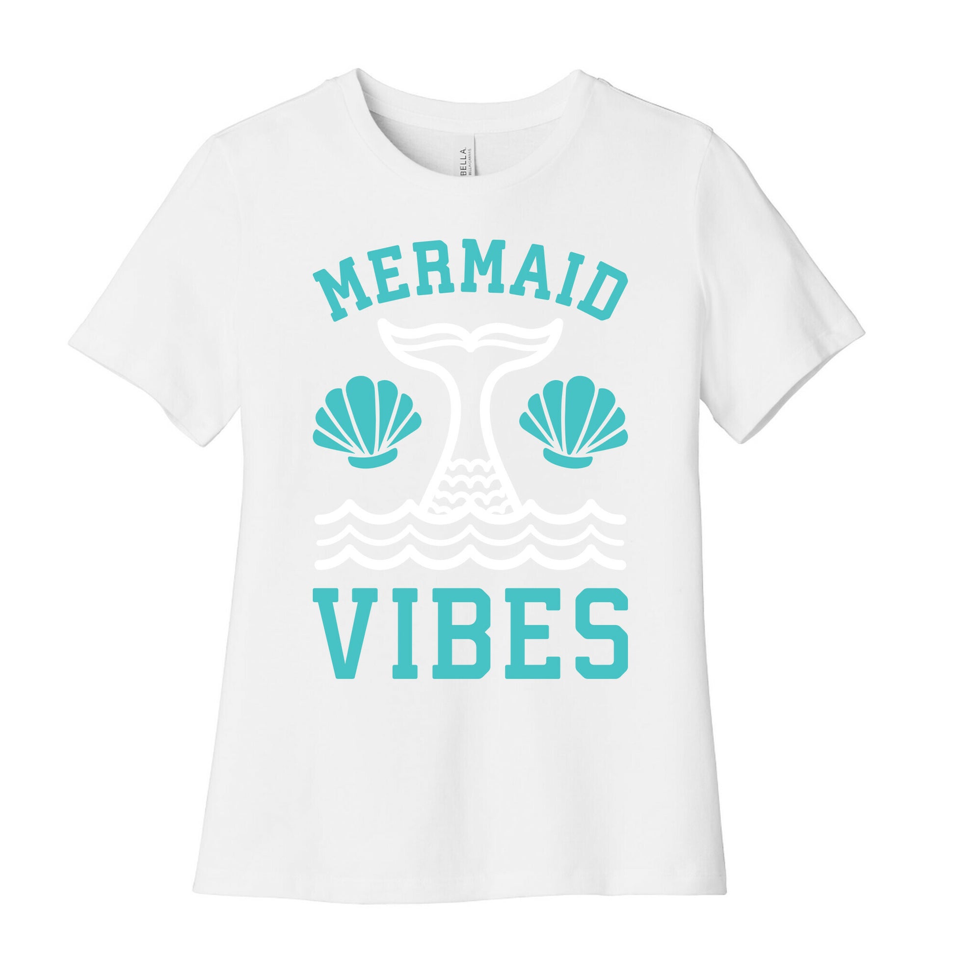 Mermaid Vibes Women's Cotton Tee