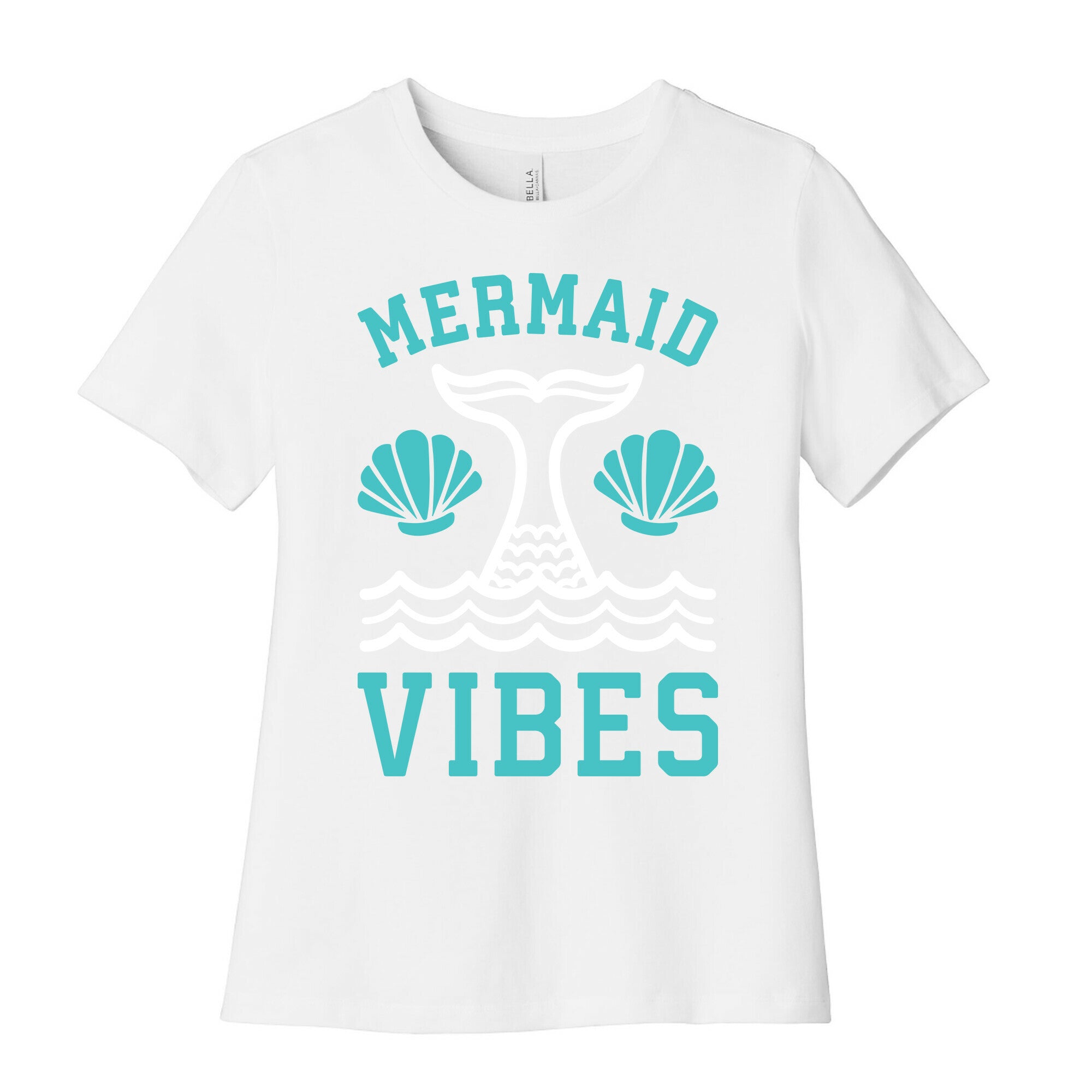 Mermaid Vibes Women's Cotton Tee