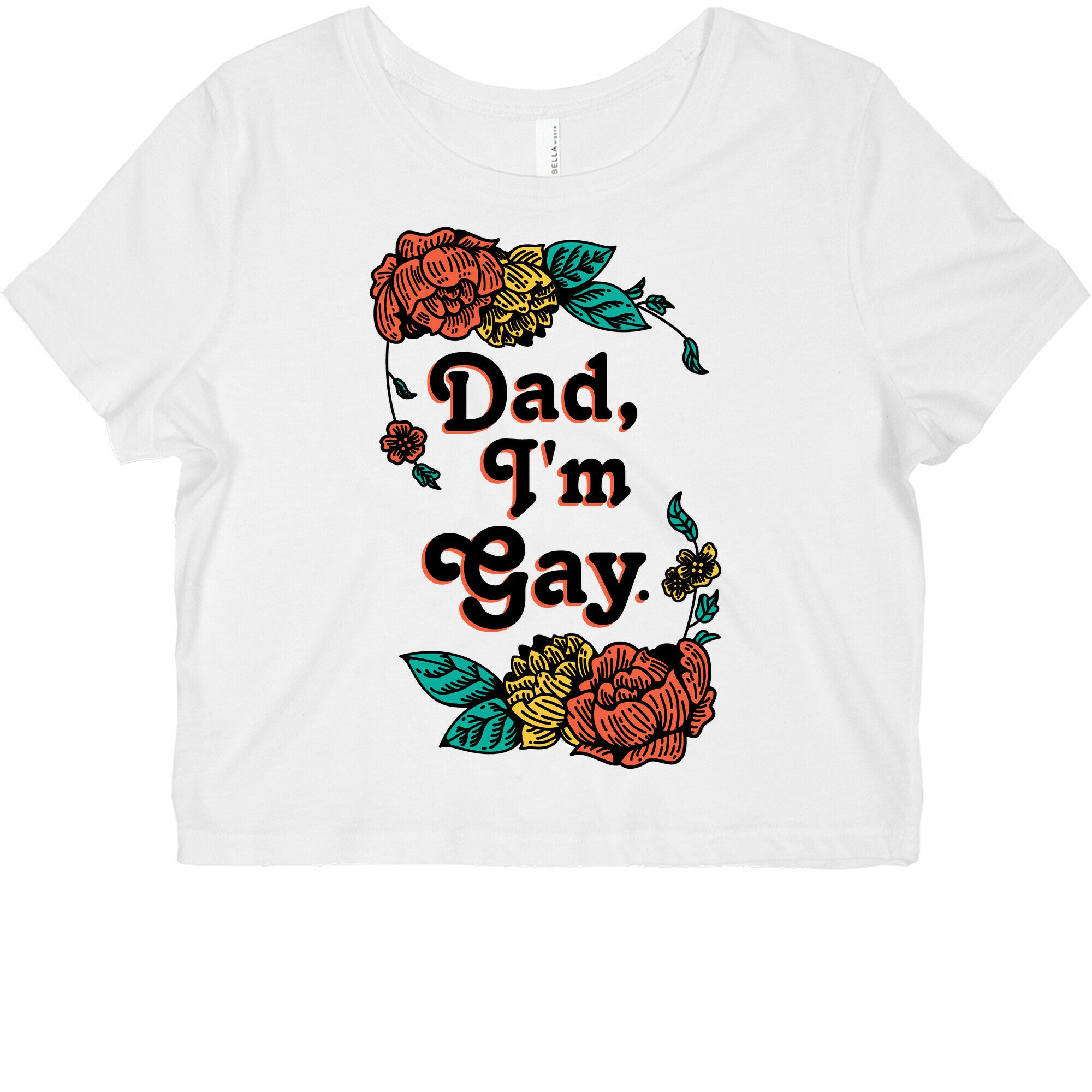 Dad I'm Gay Graphic Baby Tee