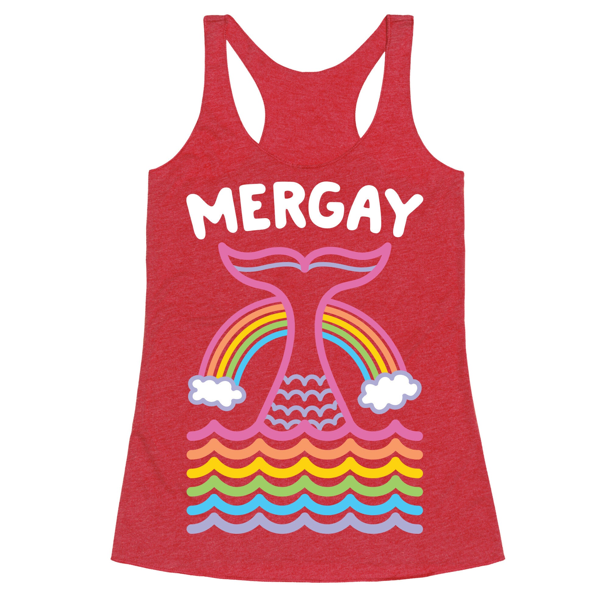 MerGAY Racerback Tank