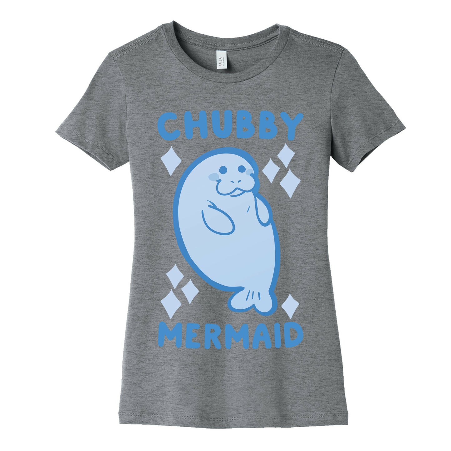 Chubby Mermaid Women's Cotton Tee
