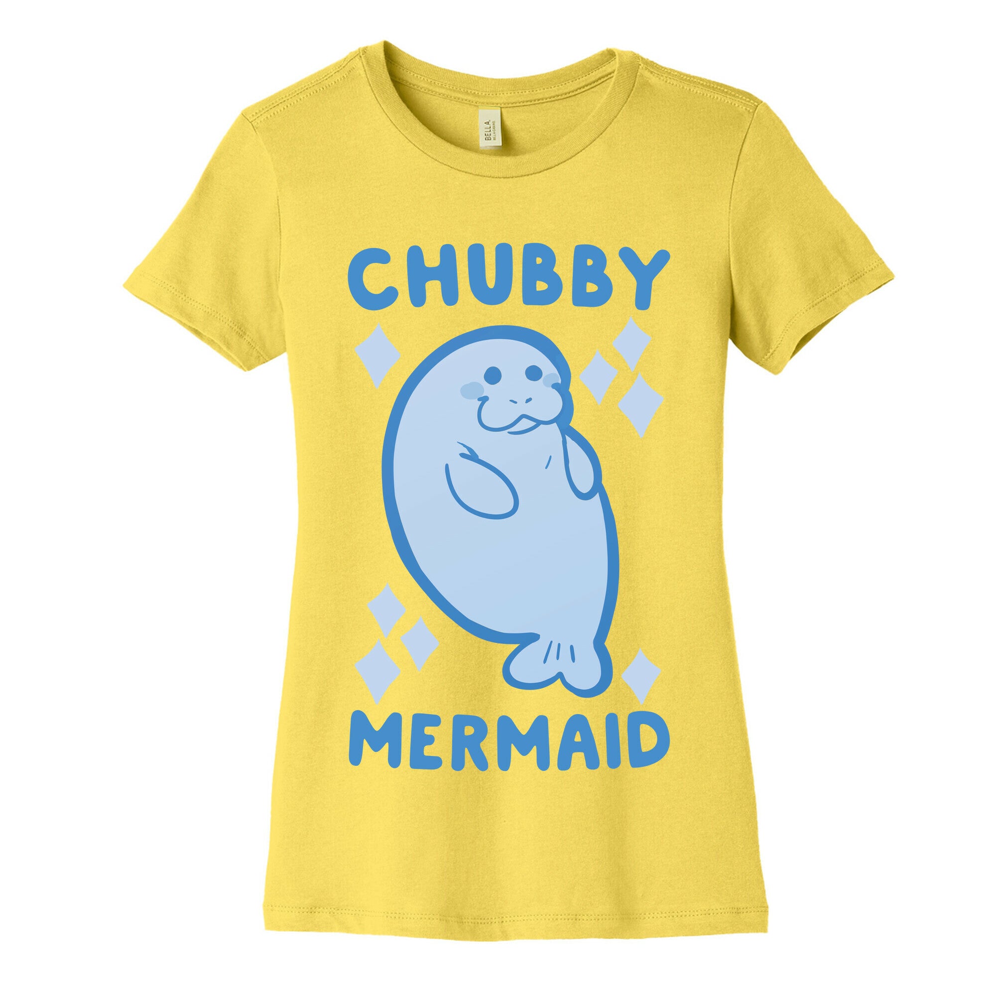 Chubby Mermaid Women's Cotton Tee