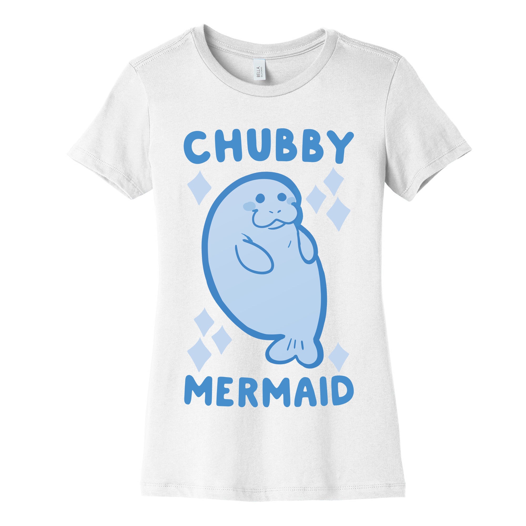 Chubby Mermaid Women's Cotton Tee