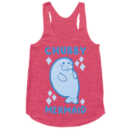 Chubby Mermaid Racerback Tank