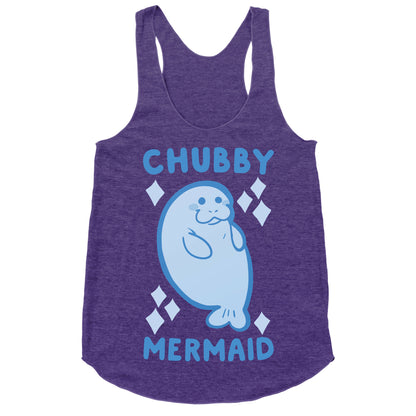 Chubby Mermaid Racerback Tank