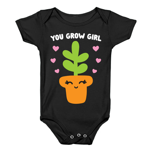 You Grow Girl Baby One Piece