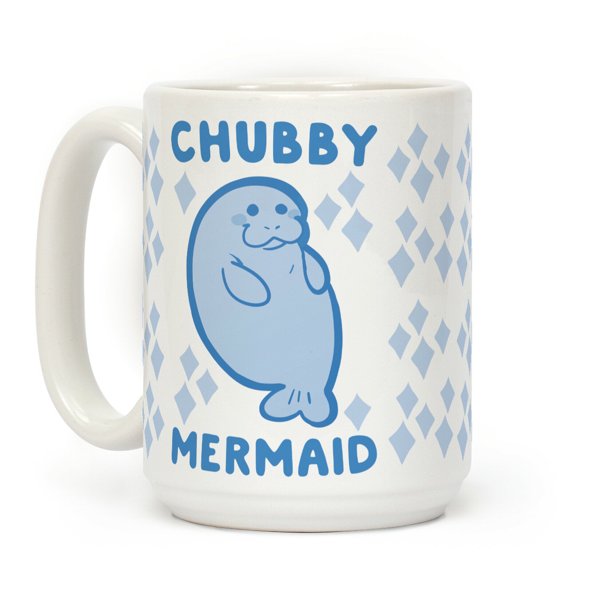 Chubby Mermaid Coffee Mug