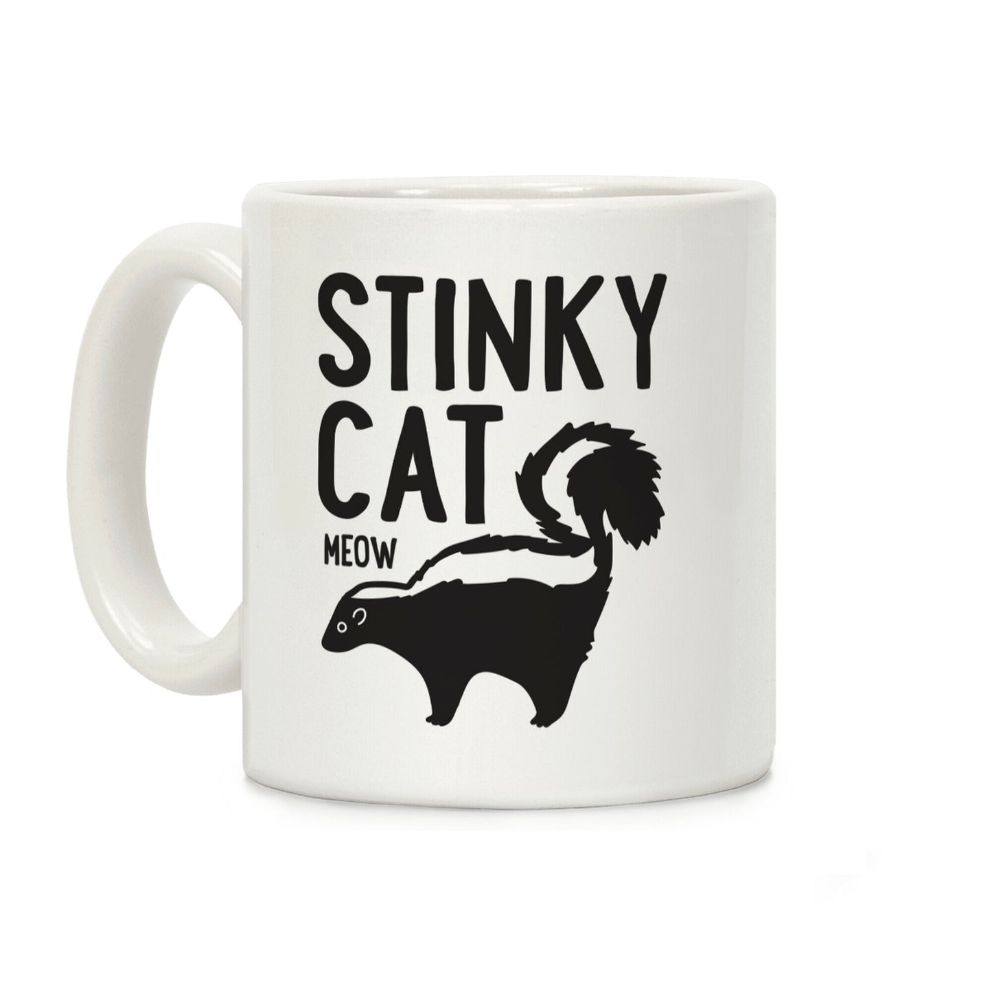 Stinky Cat Skunk Coffee Mug