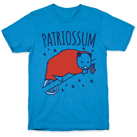 Patriossum Patriotic Opossum Parody  T-Shirt