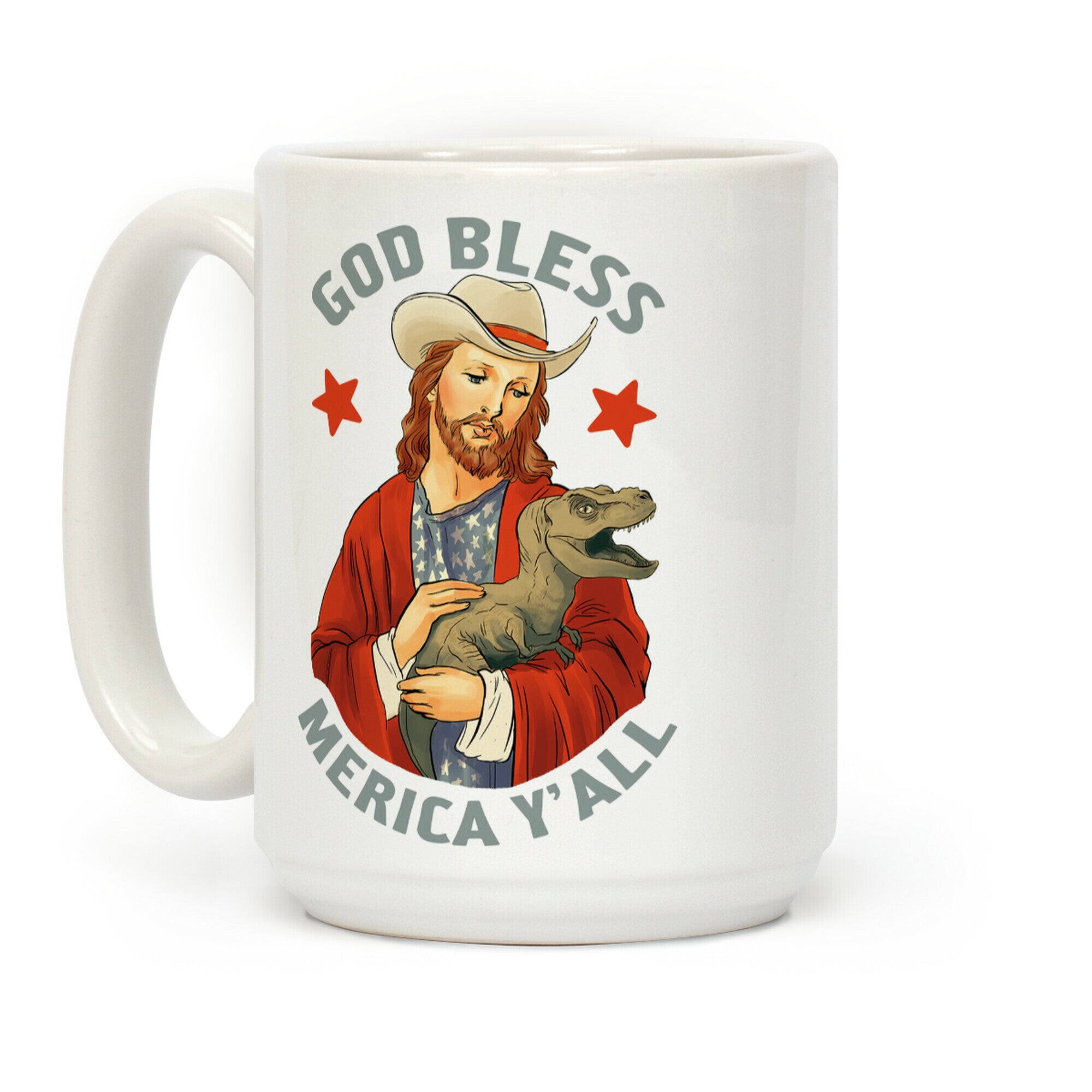 God Bless Merica Y'all Coffee Mug
