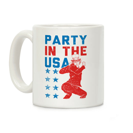 Party In The USA Uncle Sam Coffee Mug