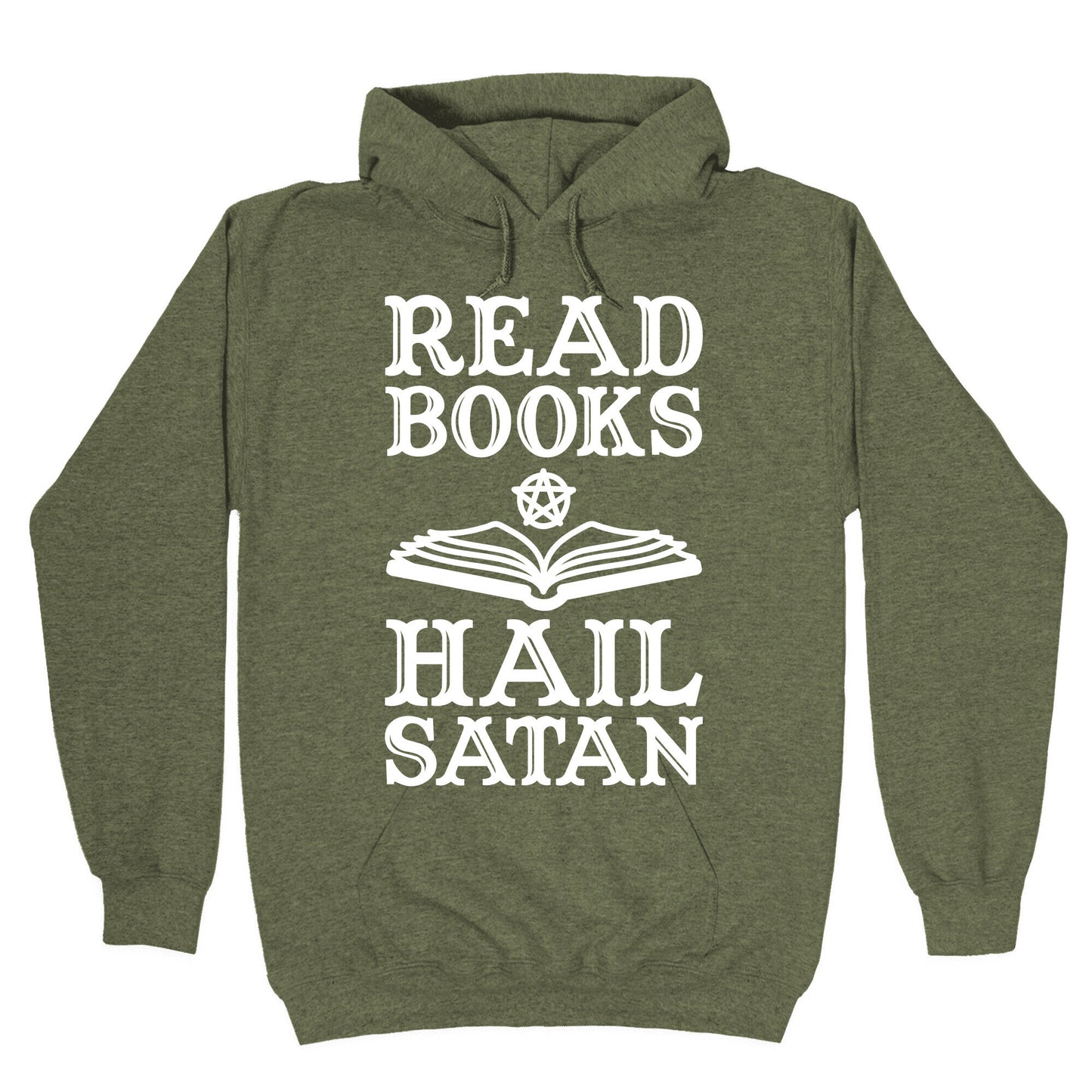 Read Books Hail Satan Hoodie