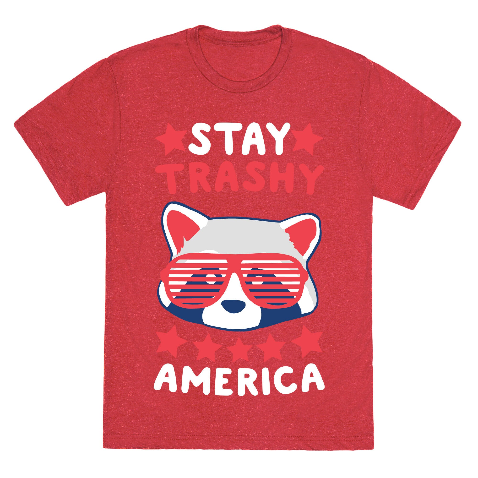 Stay Trashy, America Unisex Triblend Tee