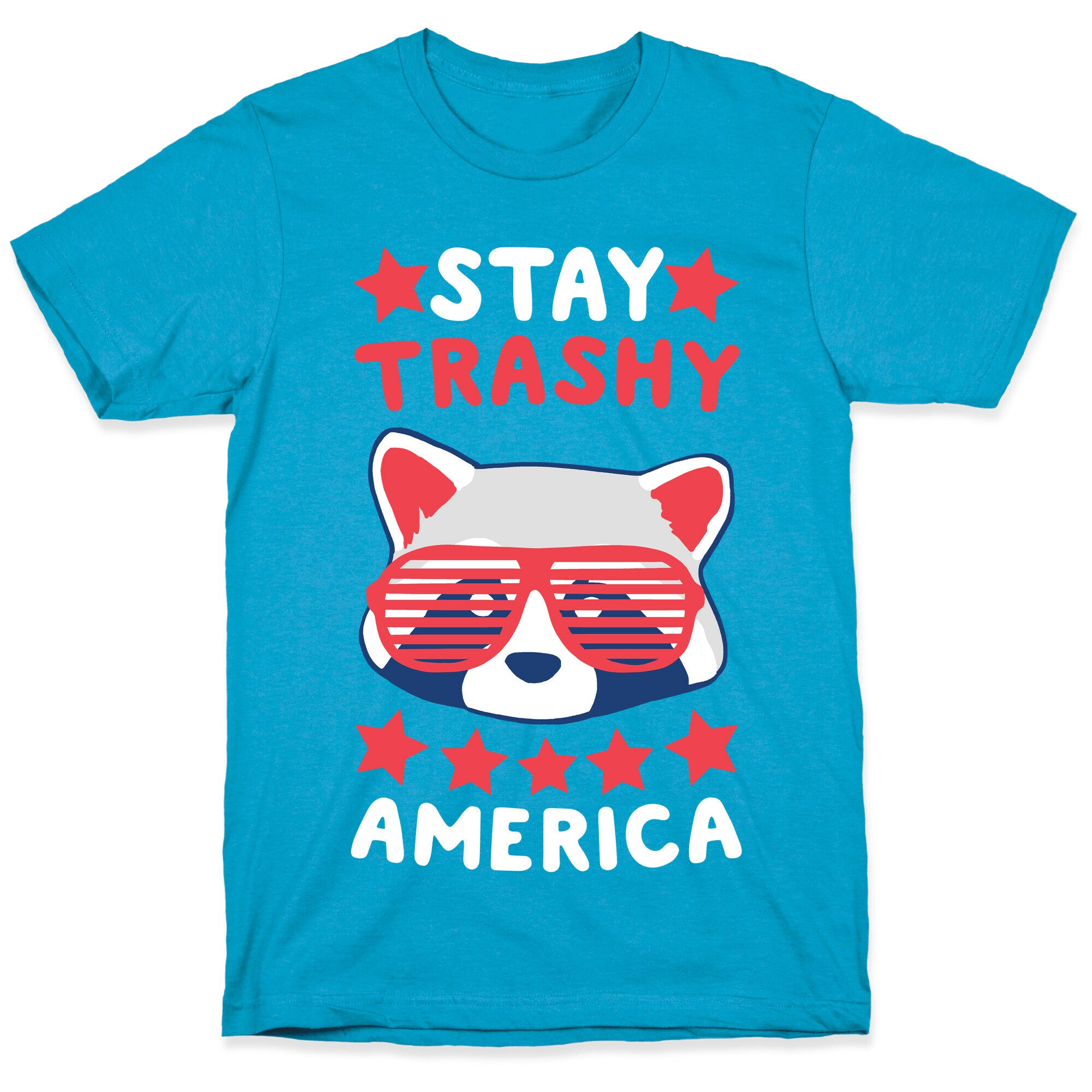 Stay Trashy, America Unisex Triblend Tee