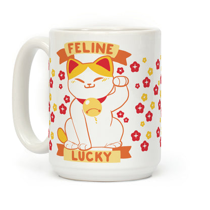 Feline Lucky Coffee Mug