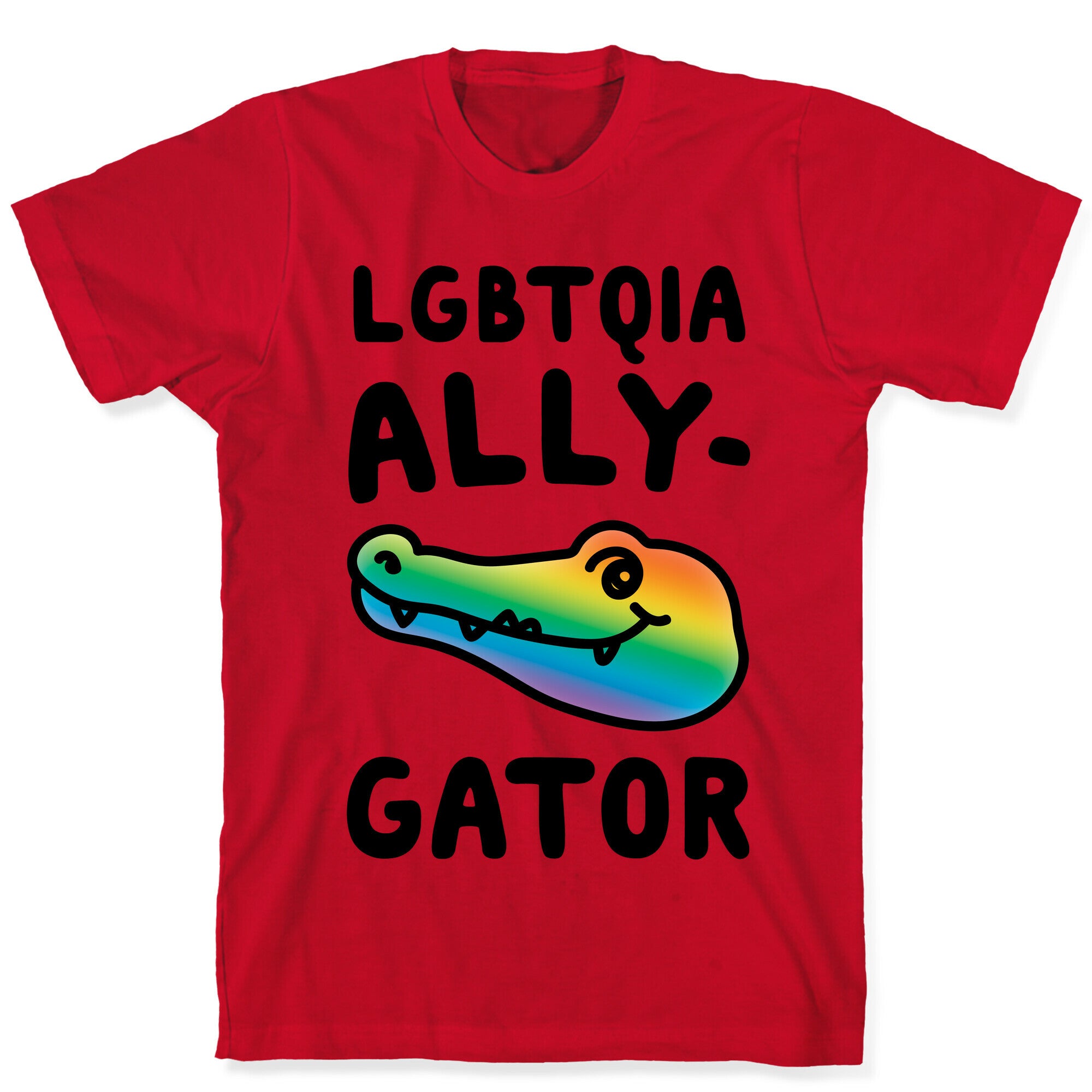 LGBTQIA Ally-Gator  T-Shirt