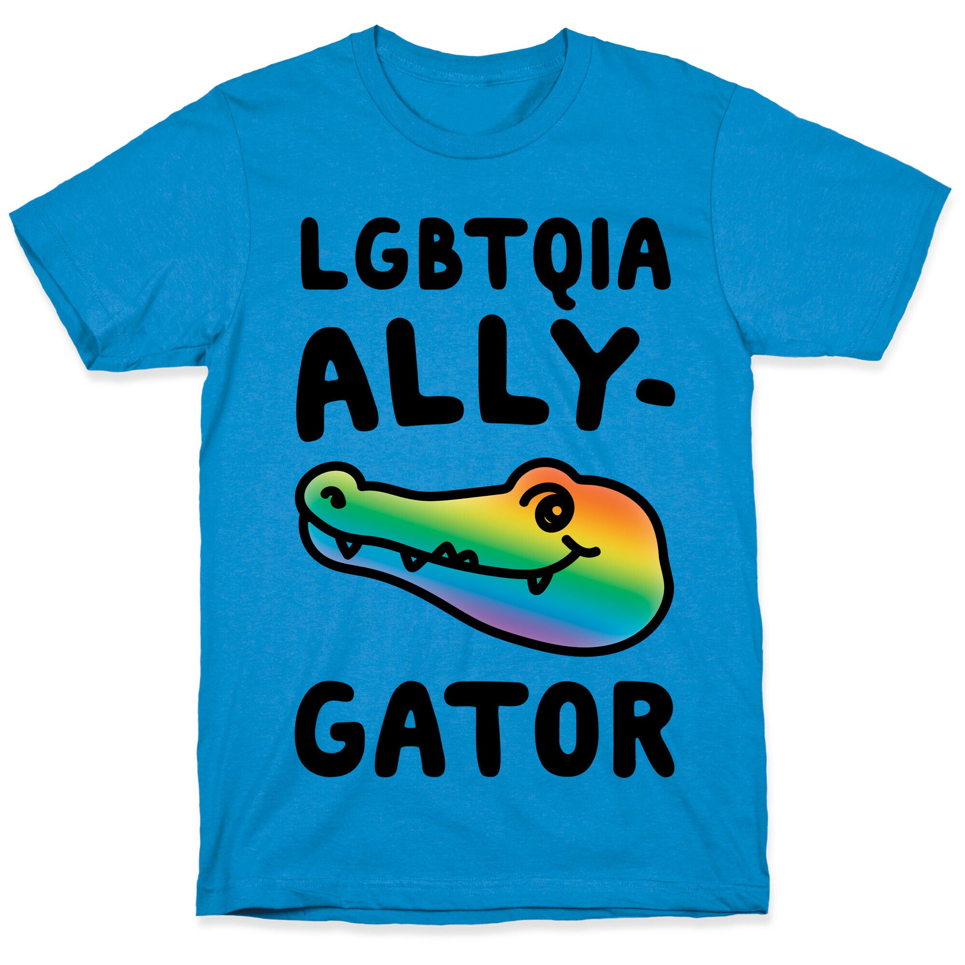 Lgbtqia Ally-Gator Tshirt Lgbtqia Ally-Gator Tshirt