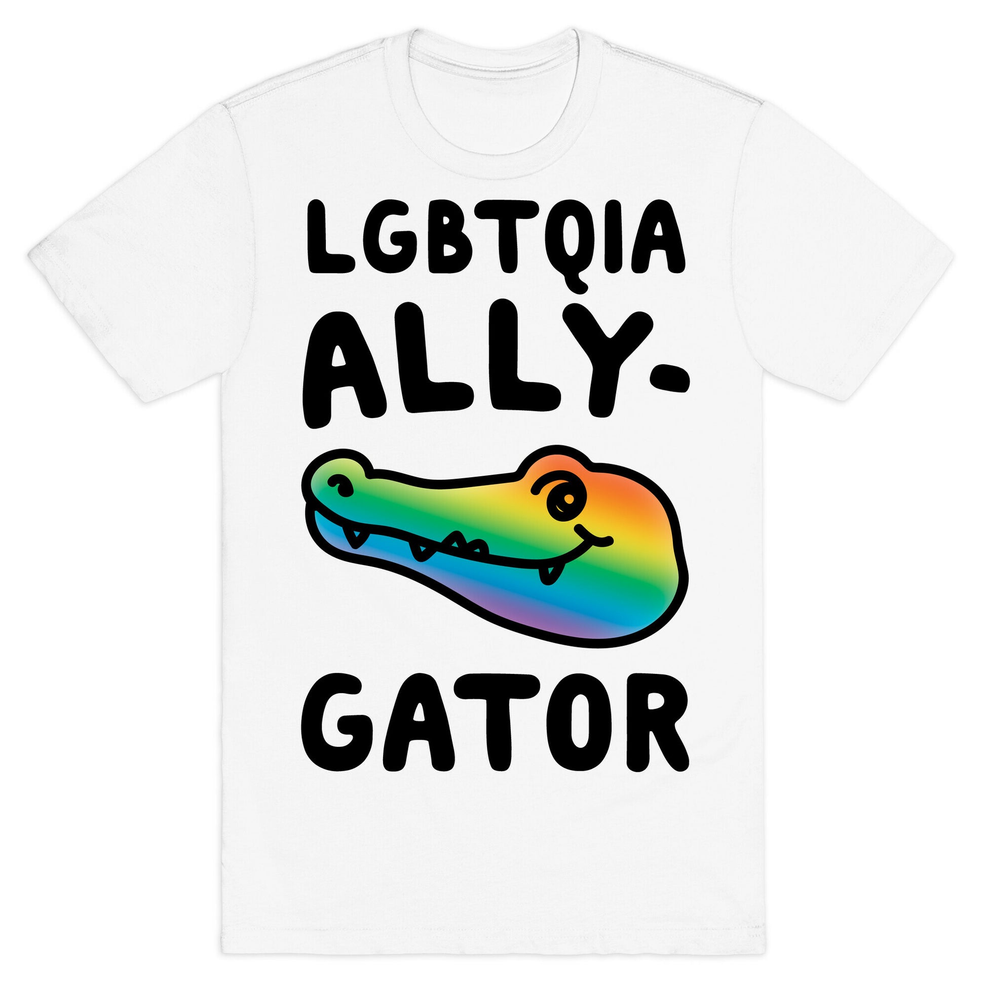 Lgbtqia Ally-Gator Tshirt Lgbtqia Ally-Gator Tshirt