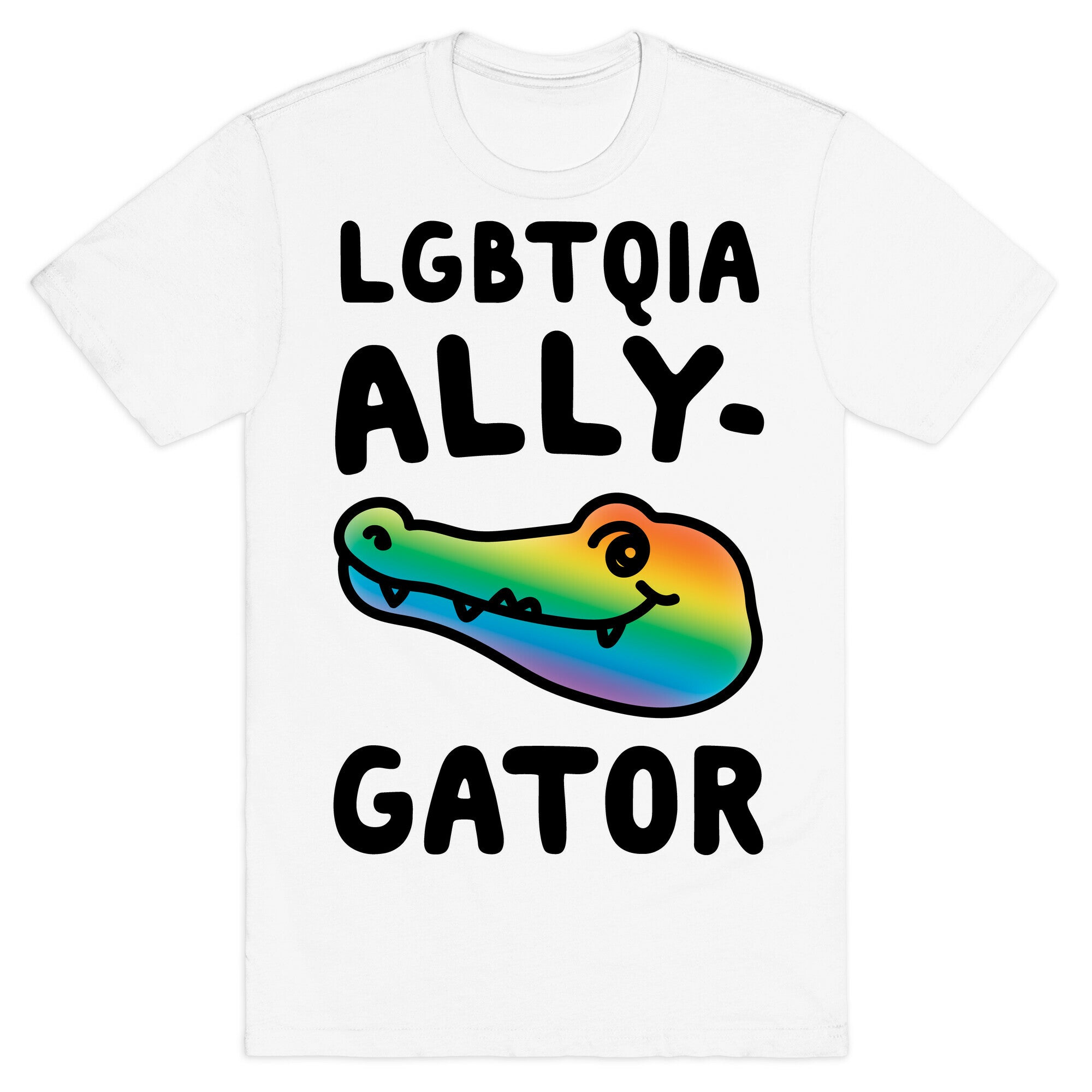 LGBTQIA Ally-Gator  T-Shirt
