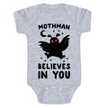 Mothman Believes in You Baby One Piece