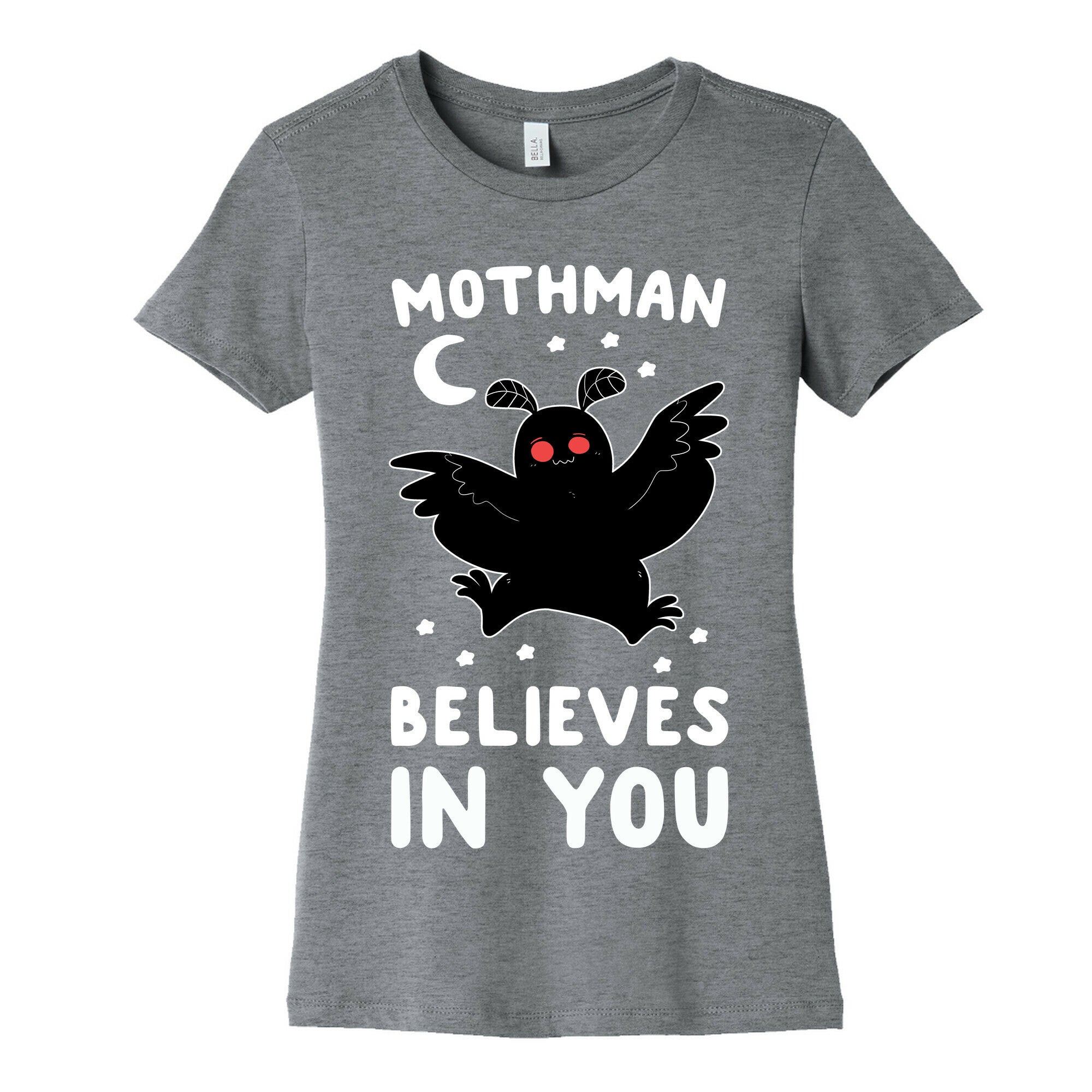 Mothman Believes in You Women's Cotton Tee