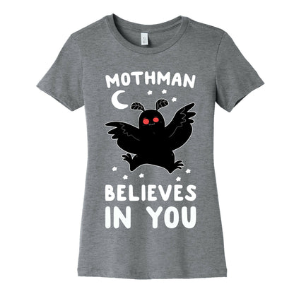 Mothman Believes in You Women's Cotton Tee