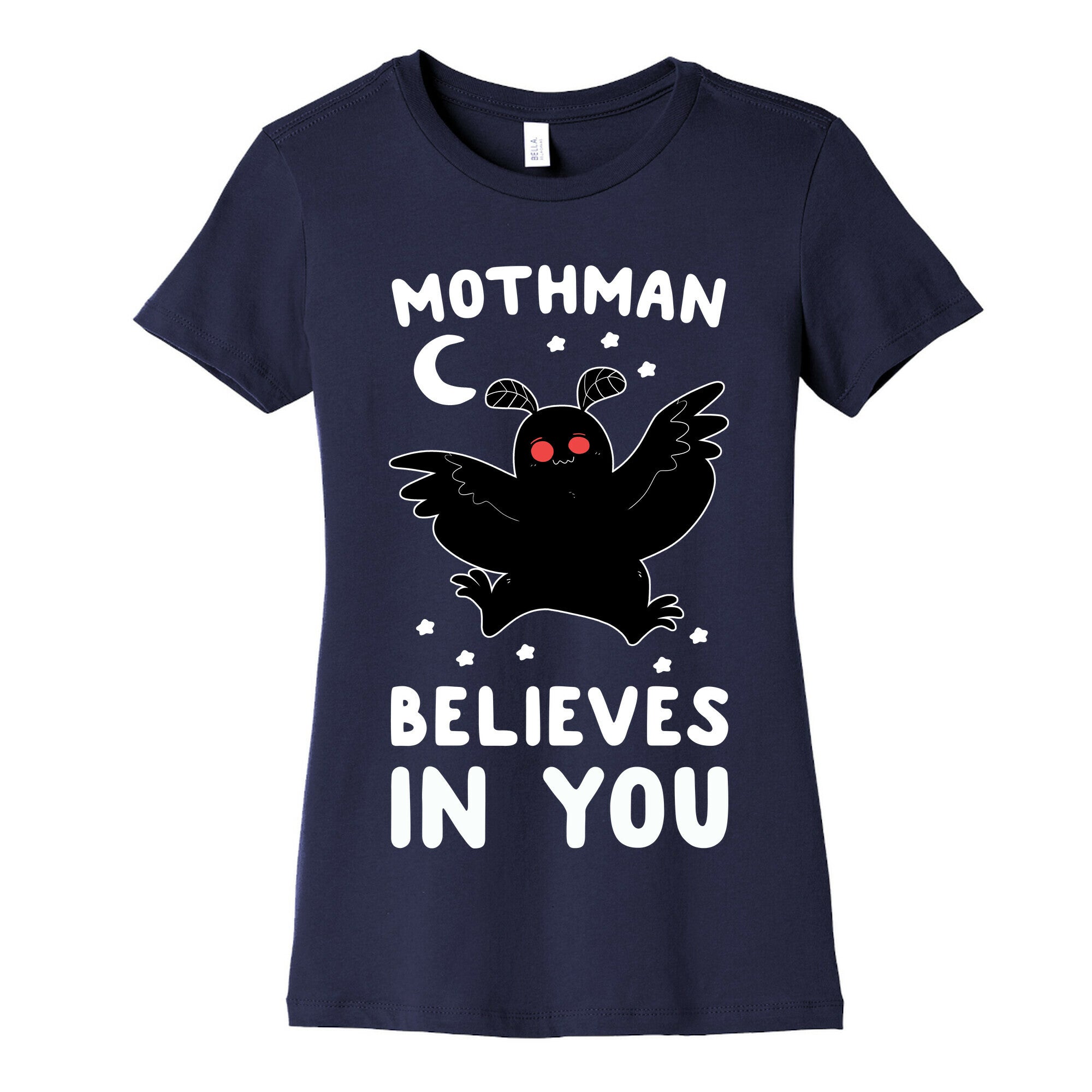 Mothman Believes in You Women's Cotton Tee
