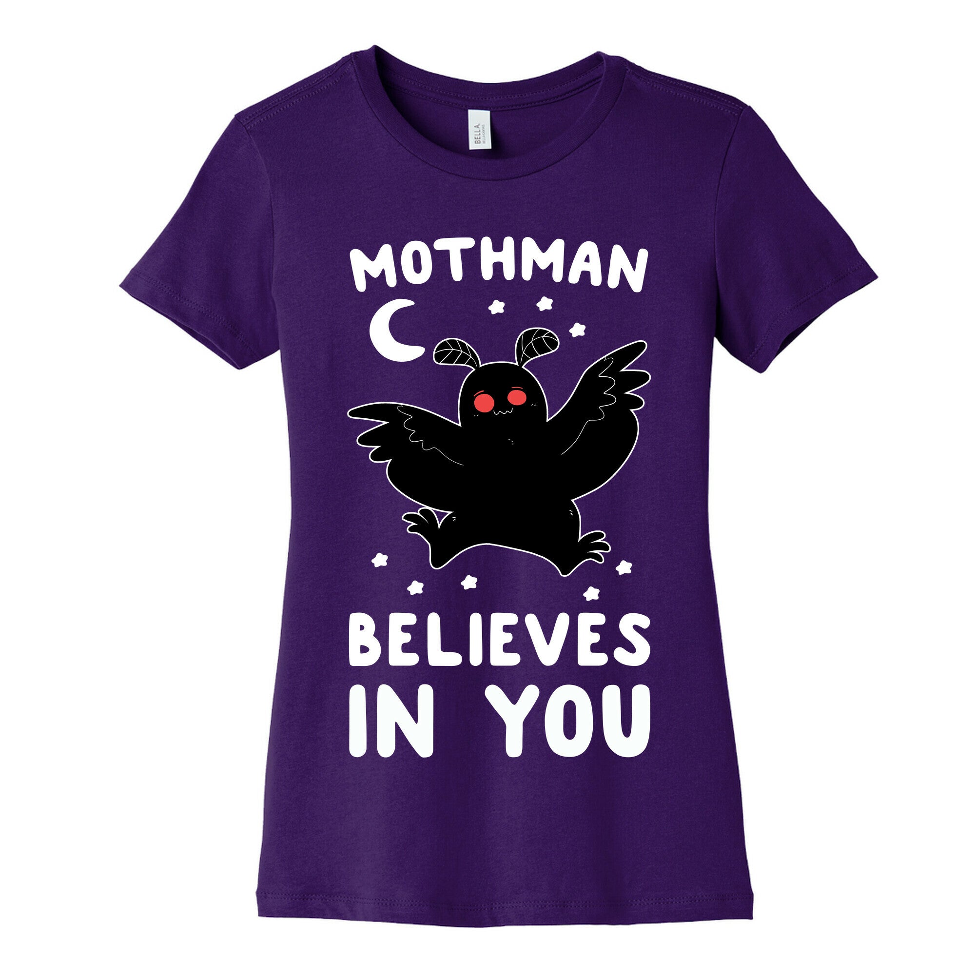 Mothman Believes in You Women's Cotton Tee